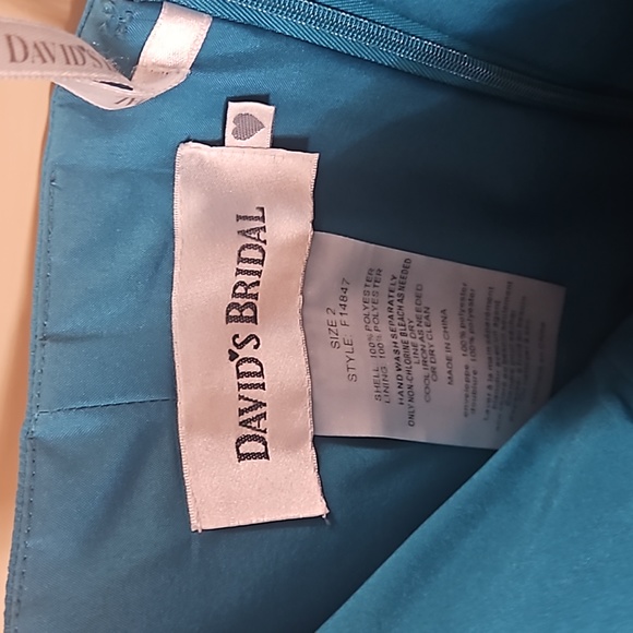 David's Bridal Formal Dress Size 2 - Picture 4 of 4